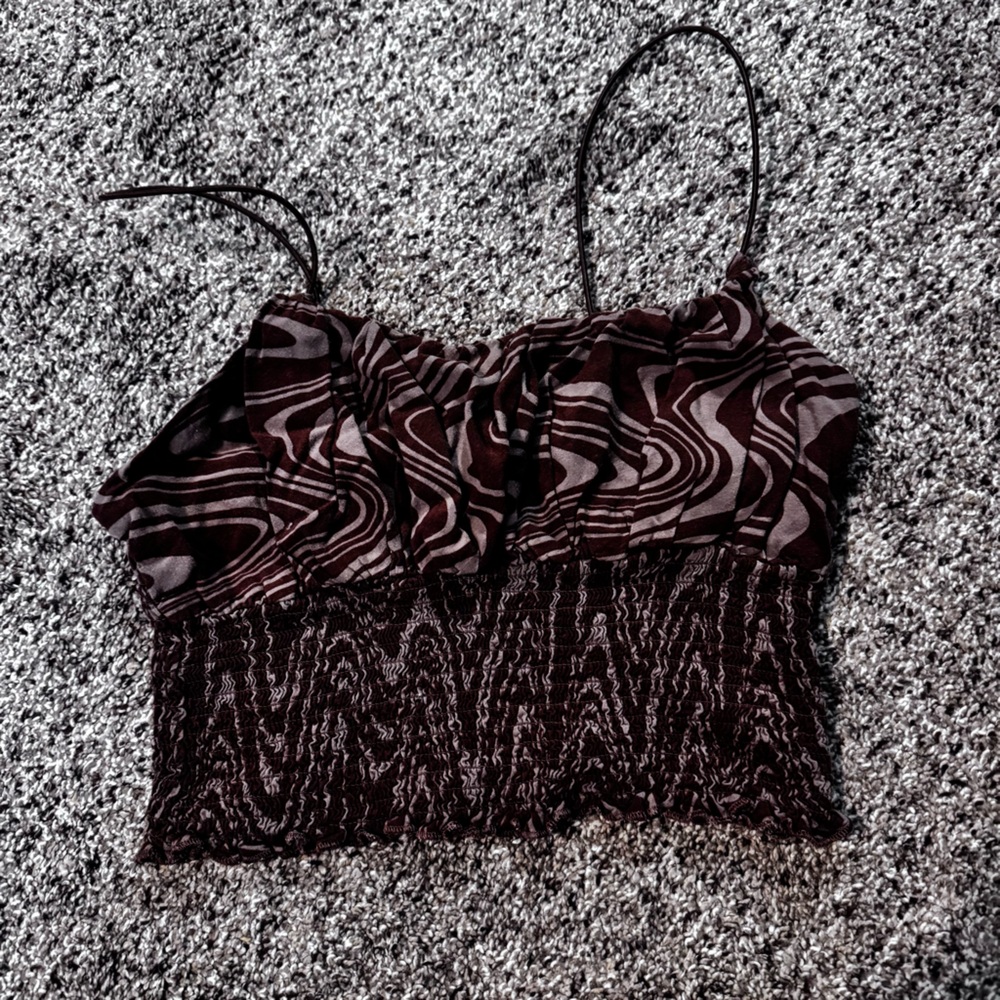 L.A. Hearts Ruched Cami Tank Top
